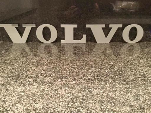 [TS7800504] VOLVO logo letters staal