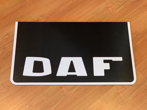 [TS7811002] Mudflap with Old School DAF Logo | 60x35cm