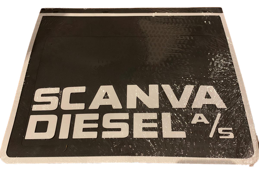 [TS7809658] Mudflap Set "Scanva Diesel" for Trailer with Embossed Print | 40x35cm