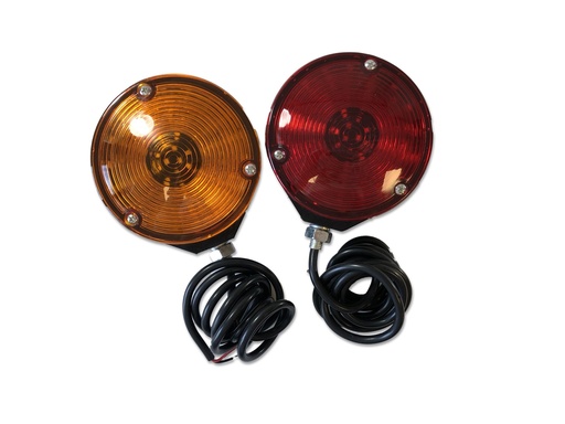 [TS7812864] Spaanse lamp / Pablo LED oranje - rood