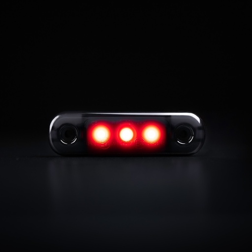 [5800437] Dark Knight Super Dark LED position light red