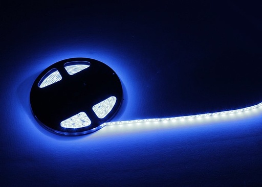 [46305030] LEDstrip BLAUW 4,8W 60LED p/m 5m 24V (deelbaar)