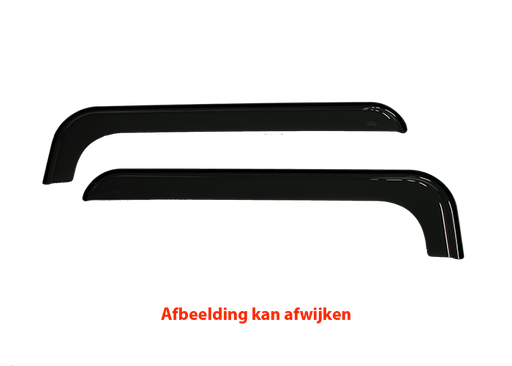 [43177072] Side Window Deflectors for Scania 4 + R Series | Clip Mounting