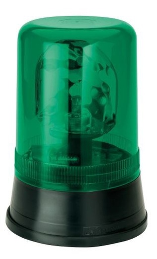 [4635595G] AEB "595" zwaailamp 24V - groen lampglas