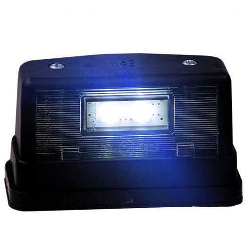 [5800031-S] Number plate light 2 LED's Black