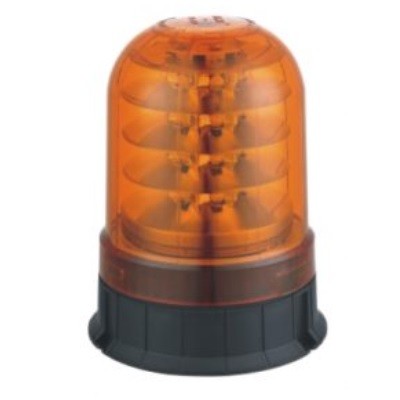 [5809056] LED Rundumleuchte 12-24V, orangefarbene Linse