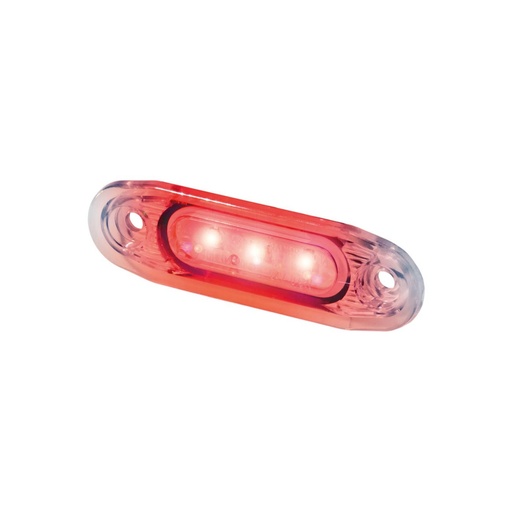 [5810024] ULTRASCHLANKE POSITIONSLEUCHTE 3 LED ROT