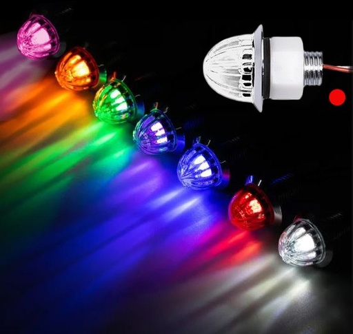 [46350219-RC] Nedking LED Mini Watermelon Light - Rood met transparante lens