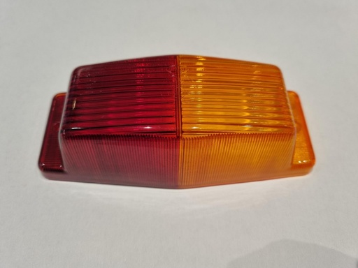 [46350271-L] LENS DUBBELBRANDER ORANJE/ROOD