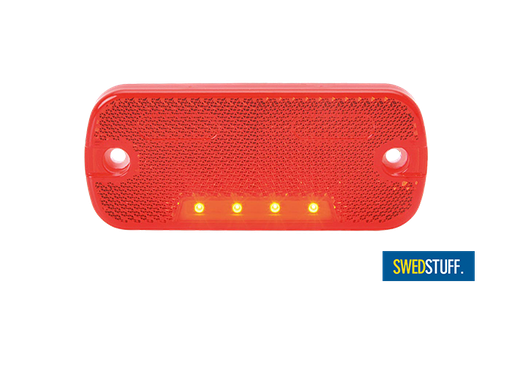 [5808801] SWEDSTUFF LED ROOD ZIJMARKERINGS / POSITIELICHT