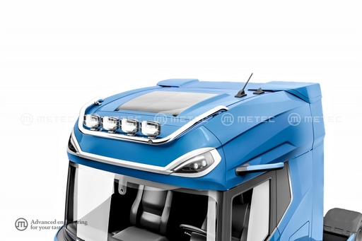 [82850362] St. Steel roofbar "TOP" for DAF XG+ (2021+) Without LEDs