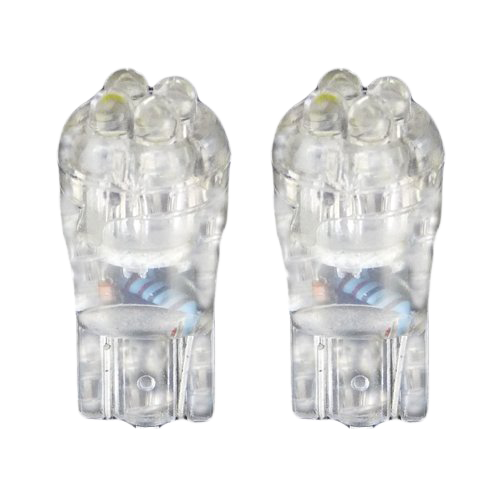 [46350281] T10 Wedge 4 LED's (2 Pc's) - White