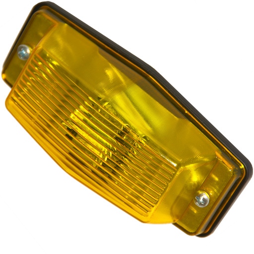 [46350269] dubbelbrander 12/24V - geel lampglas