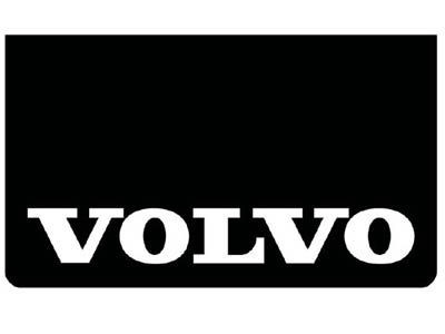 [46500513] Mudflap VOLVO front bumper - black with white print