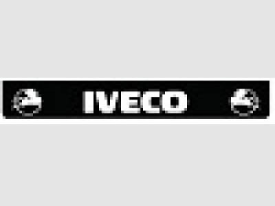 [46500943] Black rear bumper flap Iveco in white