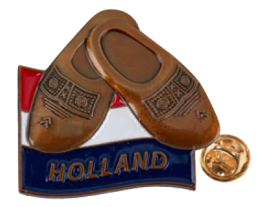 [501026] Pin - Holländische Holzschuhe