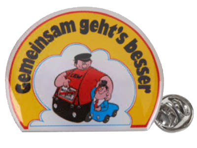 [501019] Pin - Gemeinsam Geht's Besser